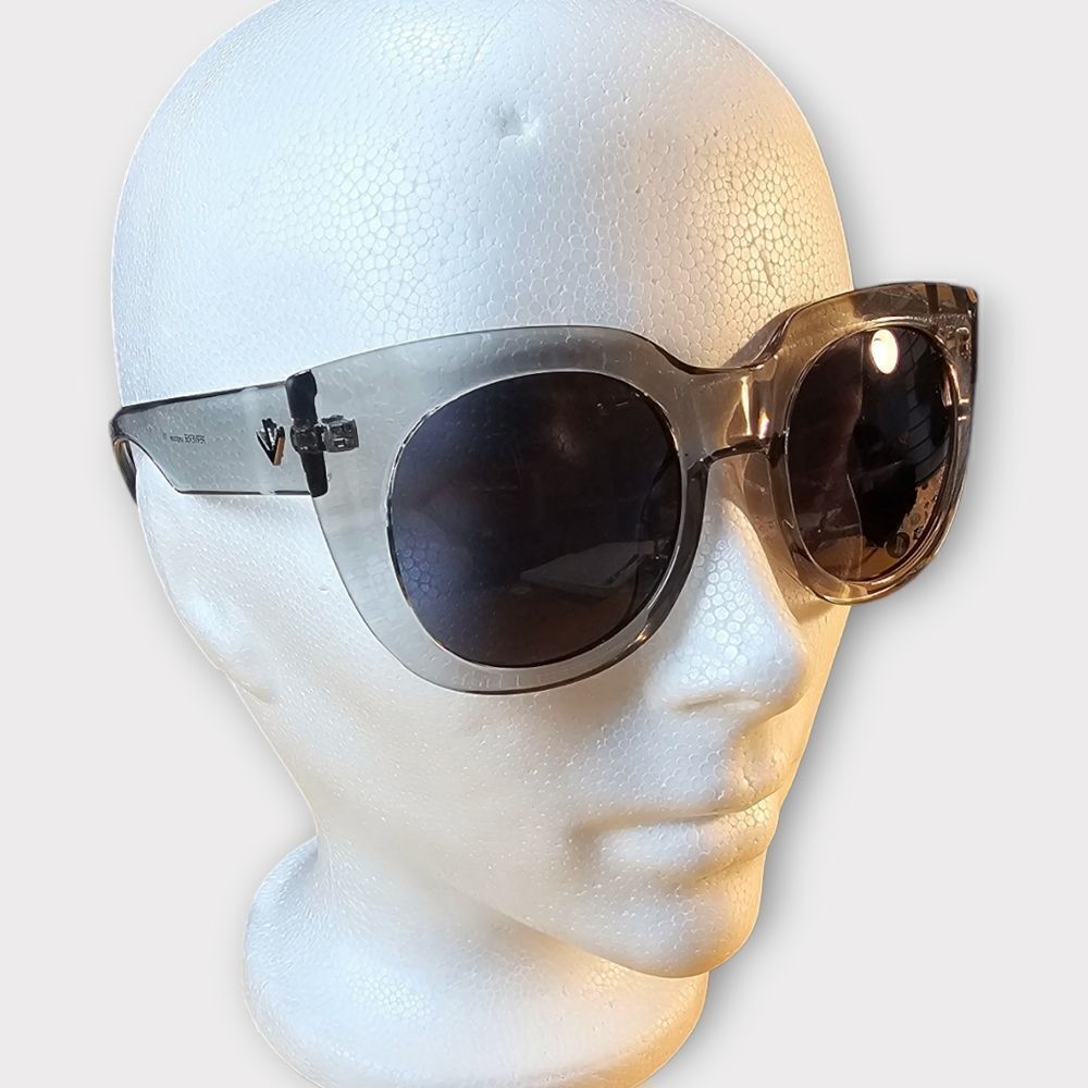 🌼4/$30 Perverse Chunky Sunglasses – Light Grey Translucent | GUC 😎